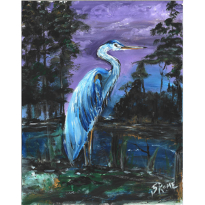 Blue Heron in the City