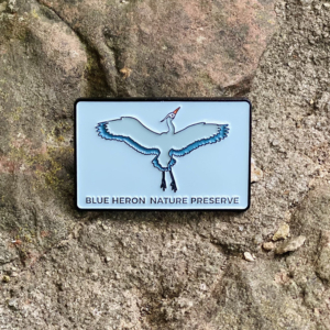 Blue Heron Nature Preserve Lapel Pin